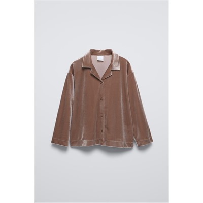VELVET SHIRT