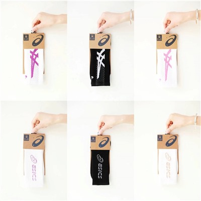 Тонкие высокие носки  Asic*s ( 6 шт без выбора цвета)