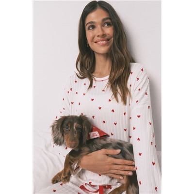 Conjunto de pijama y bandana