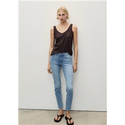 Jeans Pushup skinny tiro bajo