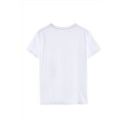 Camiseta Blanco y rosa