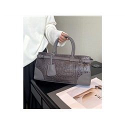 Сумка Lanotti CROCO LINE 8346/серый