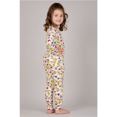 Детская пижама с брюками ПД-113 форест НАТАЛИ #876243