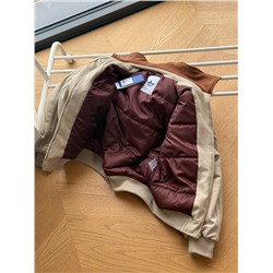 Замшевая куртка-бомбер АДИДА*С