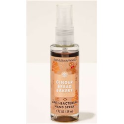 Gingerbread Bakery Hand Sanitizer Spray