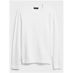 Organic French Terry Crew-Neck Sweatshirt