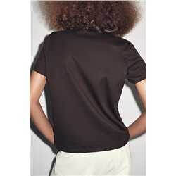 MERCERISED COTTON T-SHIRT