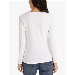LONG SLEEVE V-NECK T-SHIRT