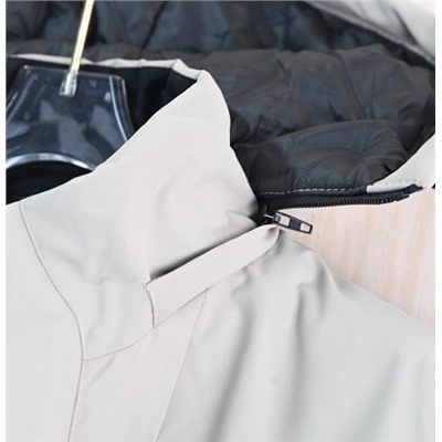 Женская зимняя повседневная водоотталкивающая куртка съёмным капюшоном