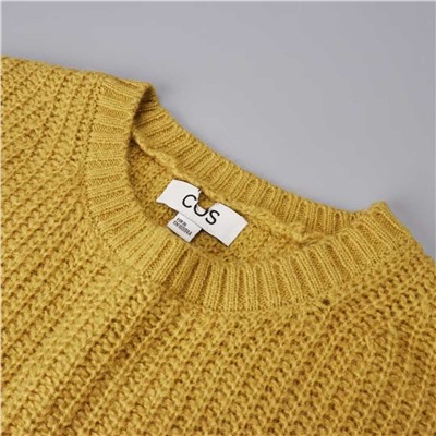 Вязаный жилет из плотной ткани КО*С