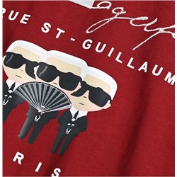 Хлопковая футболка  КАР*Л