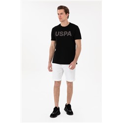 Erkek Regular Fit Bisiklet Yaka Siyah Basic Tişört