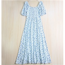 Платье с французским ретро-принтом