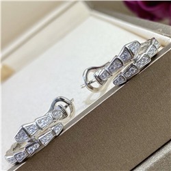 Серьги в виде змеи БУЛГАР*И