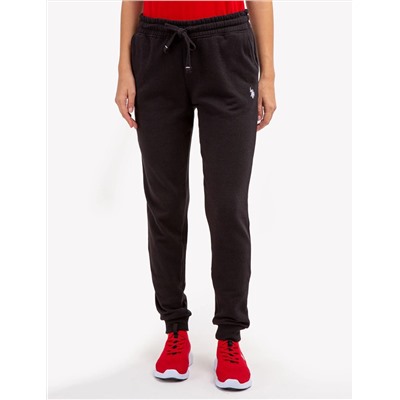 FLEECE HIGH WAISTED LOGO JOGGER