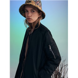 Mantel mit Wattierung aus Recyclingstoff