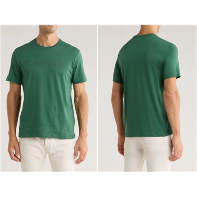 Standard Logo Cotton Crewneck T-Shirt Calvin Klein