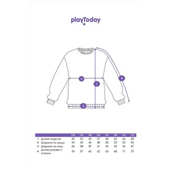 Толстовка PLAYTODAY, 1088850