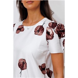 Платье мини женское с цветочным принтом Рапоза, Raposa 355