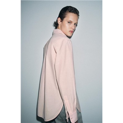 CAMISA RAYAS CUELLO DESMONTABLE ZW COLLECTION