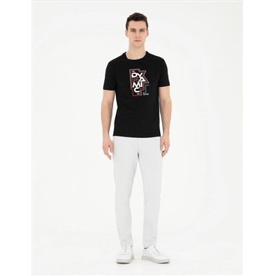 Siyah Slim Fit Tişört