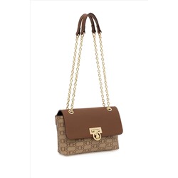 Kadın Koyu Bej Kol Çantası