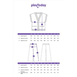 Комплект (Жилет+Брюки) PLAYTODAY, 1130155
