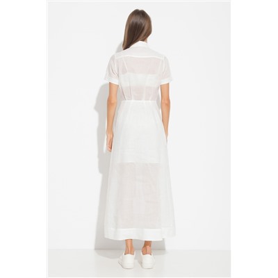 Платье LAKBI 54014 белый