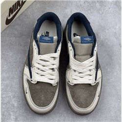 Travis Scott x Fragment Design x Air Jordan 1 Low OG SP AJ1 乔1 Balenciag*a