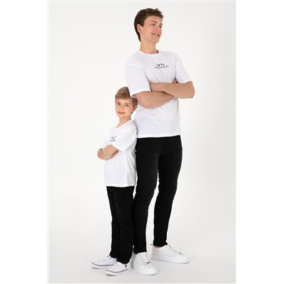 Erkek Siyah Slim Fit Jean Pantolon