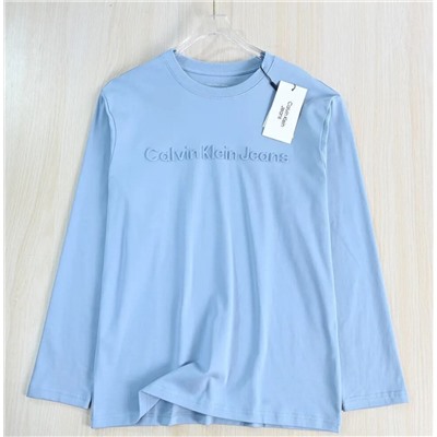 Мужская хлопкова толстовка с круглым вырезом и длинными рукавами СК