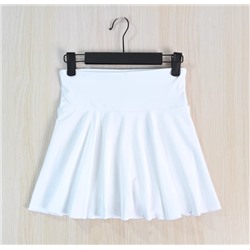 Женская белая короткая юбка