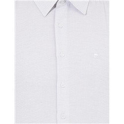 Gri Slim Fit Uzun Kollu Gömlek