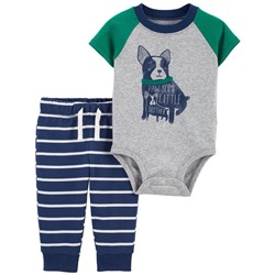 2-Piece Dinosaur Bodysuit Pant Set