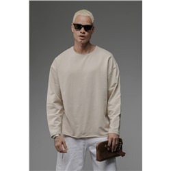 oversize basıc sweatshirt Бежевый