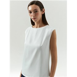 Блузка без рукавов из 100% вискозы, B3158/atlas