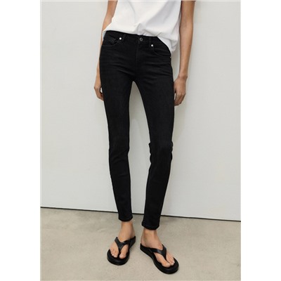 Jeans Pushup skinny tiro bajo