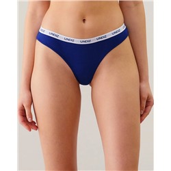 Culotte de algodón azul