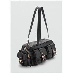 Bolso piel bolsillos