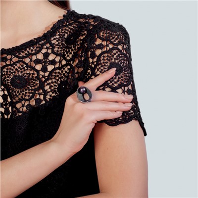 Кольцо серебро 51250S2B