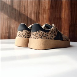 Кеды из натуральной замши в леопардовой расцветке  Экспорт в Россию