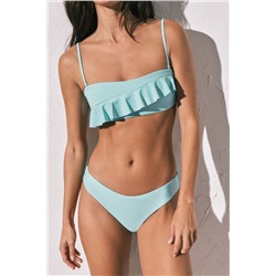 Braga bikini clásica azul