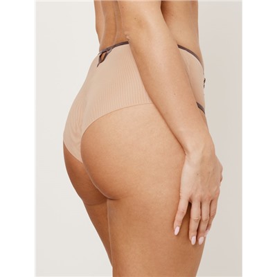 NAOMI MOCCA Трусы высокие SUBTILLE