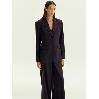 Жакет приталенного кроя, ML872/violet