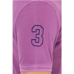 Erkek Menekşe Basic Polo Yaka Tişört