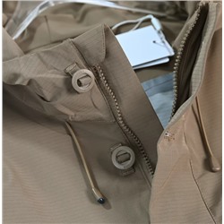 Мужская водоотталкивающая куртка с капюшоном ЛАКОСТ*Е