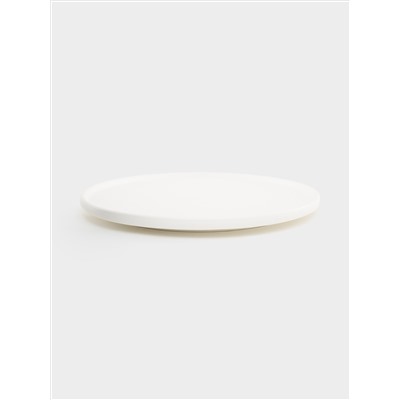 Тарелка обеденная, 26.5 см, белая, Икра