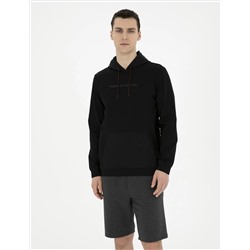Siyah Regular Fit Sweatshirt