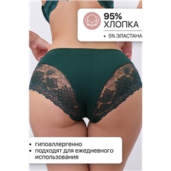 Набор трусов 802 OIRO кружевные хлопковые 3 шт.