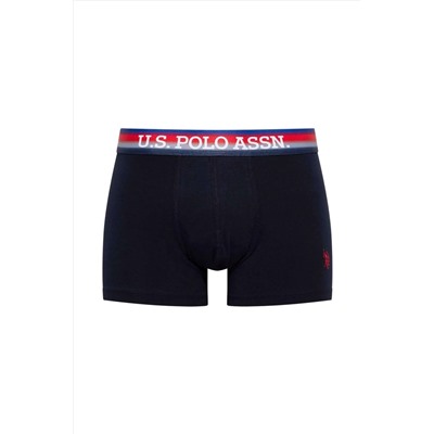 U.S. Polo Assn. U.s Polo Assn. 80475 Erkek 2'li Boxer-lacivert&sax